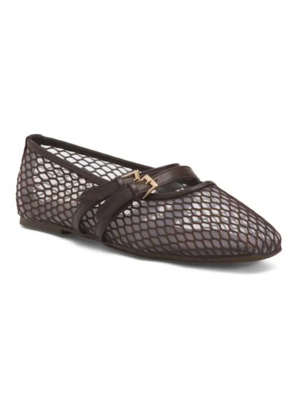NICOLE MILLER Mossy Woven Ballet Flats